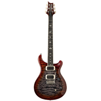 PRS SE Custom 24-08 Quilt Charcoal Cherry Burst
