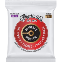 Martin Authentic Acoustic Lifespan 2.0 Phosphor Bronze MA535T 11-52