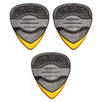 Dava Rock Control Celluloid Guitar Pick 3 Pack