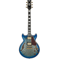 Ibanez AM93QA JBB Jet Blue Burst