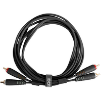 UDG Ultimate Audio Cable RCA-RCA Black Straight 3m
