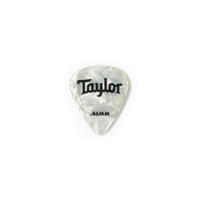 Taylor Celluloid 351 White Pearl Picks .46mm 12 Pack