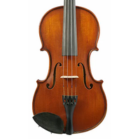 Gliga I Violin Outfit 1pc Back Dark Antique with Opal Gold - 4/4 Size