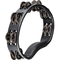 Meinl HTMT1BK Headliner ABS Dual Row Stainless Steel Jingles Tambourine