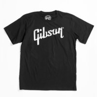 Gibson - Distressed Logo Medium T