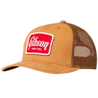 Gibson GA-CNVSTRHT Canvas Trucker Hat