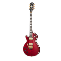 Epiphone Alex Lifeson Les Paul Custom Axcess Quilt Ruby Left Handed