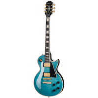 Epiphone Les Paul Custom Select Quilt Ocean Blue Burst