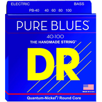 DR Strings PB-40 Pure Blues Bass 40-100