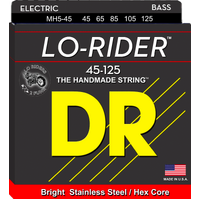 DR Strings MH5-45 Lo-Rider 5-String Bass 45-125
