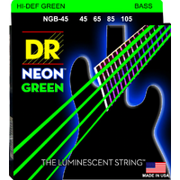 DR Strings NGB-45 Neon Green Bass 45-105