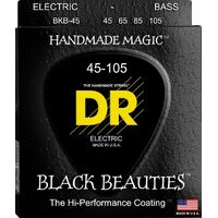 DR Strings BKB-45 Black Beauties Bass 45-105