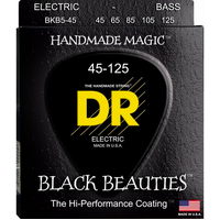 DR Strings BKB5-45 Black Beauties 5-String Bass 45-125