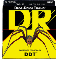 DR Strings DDT-55 Drop Down Tuning Bass 55-115