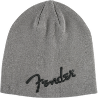 Fender Logo Beanie Charcoal Heather Grey