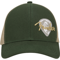 Fender Globe Pick Patch Hat Green/Khaki