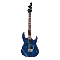 Ibanez Gio GRX70QA TBB Transparent Blue Burst