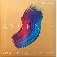 D'Addario Ascenté Violin String Set 4/4 Medium