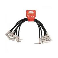Australasian AMS630BK 12 Inch Patch Cables 6 Pack