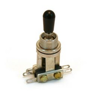 Switchcraft Short Straight 3 Position Toggle Switch