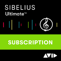 AVID Sibelius Ultimate 1-Year Subscription