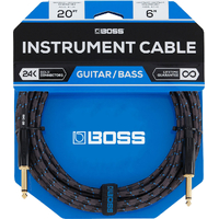 BOSS BIC-20 Instrument Cable 20ft/6m