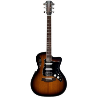 Cole Clark CCSTL1EC-MMAH-HSS-SUN True Hybrid Thinline Sunburst