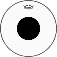Remo CS-0310-10 Controlled Sound® Clear Black Dot™ Top 10"