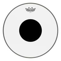 Remo Controlled Sound® Clear Black Dot™ Top