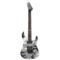 ESP E-II M-II Neck Thru Urban Camo