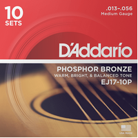 D'Addario EJ17 10Pack