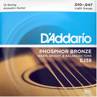 D'Addario EJ38 Phosphor Bronze .010 - .047