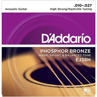 D'Addario EJ38H Phosphor Bronze .010 - .027