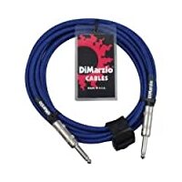 DiMarzio EP1710EB 10ft Guitar Cable - Electric Blue