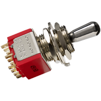 DiMarzio 4PDT Pickup Selector Switch - 3 Position (On/On/On)