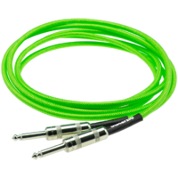 DiMarzio EP1718NG 18ft Guitar Cable - Neon Green