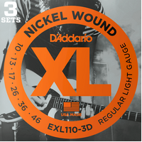 D'Addario EXL110-3D - 3 pack
