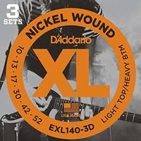 D'Addario EXL140-3D 3 Pack