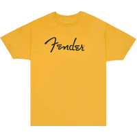 Fender Spaghetti Logo Tee Butterscotch Blonde
