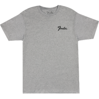 Fender Transition Logo Tee Athletic Grey
