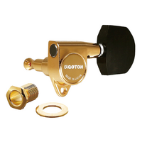 Gotoh SG301 3-A-Side Machine Heads Gold