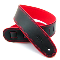 DSL GEP25-15-6 2.5" Rolled Edge Black/Red Strap