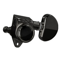 Grover Roto-Grip Locking Rotomatics 502BC Black Chrome Set of 6