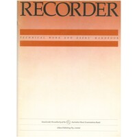 Recorder - Technical Work and Users Handbook