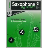 Saxophone For Leisure Prelim B Flat Bk/Cd  Ser 1