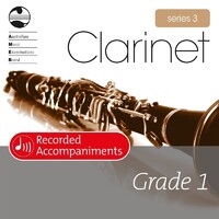 Clarinet Series 3 Grade 1 Recorded Accompaniments
