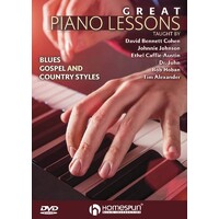 Great Piano Lessons: Blues, Gospel and Country Styles