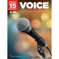 First 15 Lessons - Voice (Pop Singers' Edition)