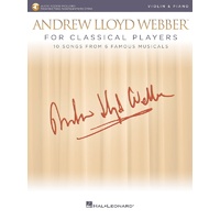 Andrew Lloyd Webber for Classical Players - Violin/Piano