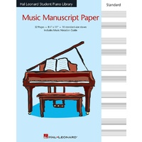 Standard Music Manuscript Paper
